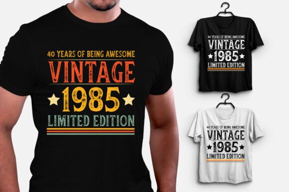40 Years of Being Awesome: A Vintage T-Shirt Design Review