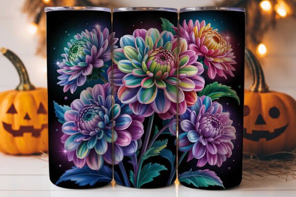 Magical Dahlia Bloom Tumbler Wrap Review
