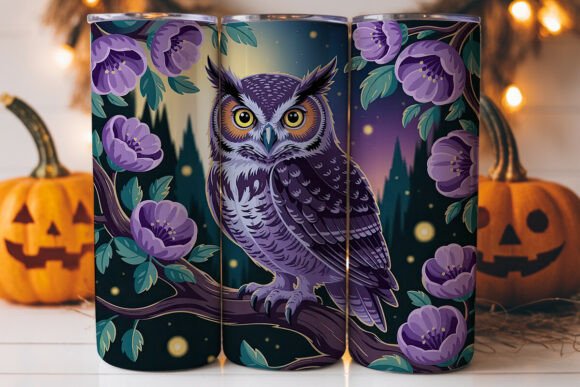 Magical Night Owl 20oz Tumbler Wrap Review