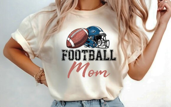 Review: Football Mom Cheer Mom Shirt Design PNG for Graphics