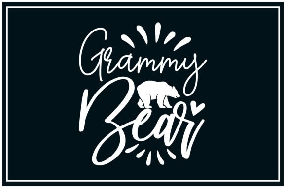 Review: Grammy Bear, Grandma Svg for T-Shirt Designs and Graphics