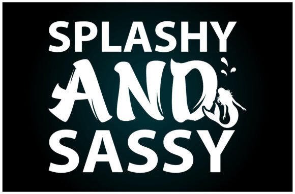 Splashy and Sassy Svg T Shirt: A Bold Embroidery Choice